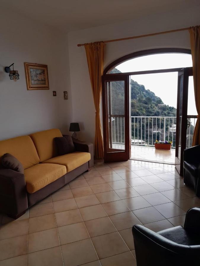 Casa Rossia Breathtaking Sea View Apartment In Positano Kültér fotó